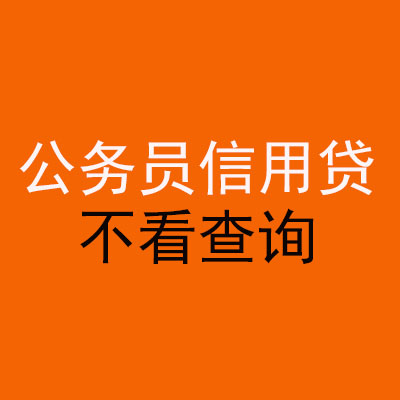 水满乡公务员信用贷款